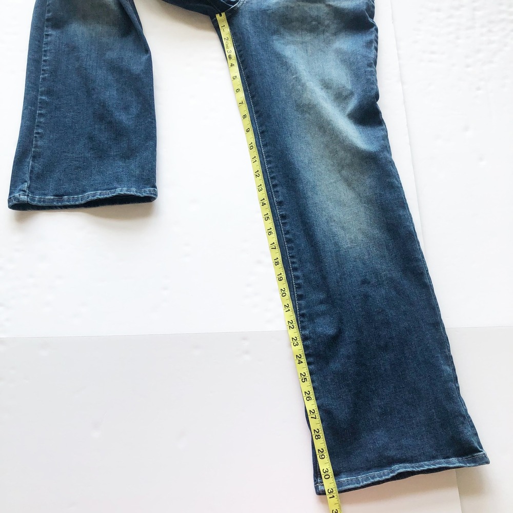 Lucky Brand Jeans Womens 12 Sweet Boot Medium Wash Bootcut Blue Denim Western - Picture 12 of 12